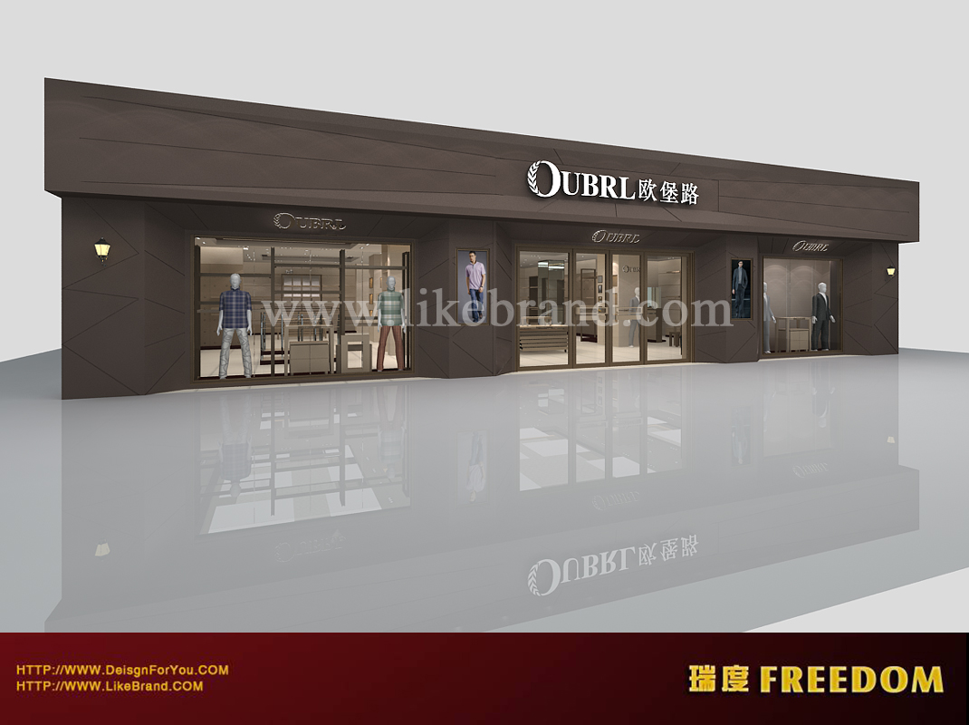OUBRL 欧堡路 - 时尚男装 案例